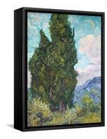 Cypresses-Vincent van Gogh-Framed Stretched Canvas