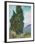 Cypresses-Vincent van Gogh-Framed Giclee Print