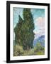 Cypresses-Vincent van Gogh-Framed Giclee Print