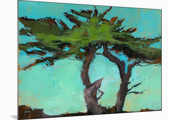 Cypresses-Paul Bailey-Mounted Art Print