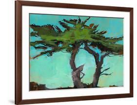 Cypresses-Paul Bailey-Framed Art Print