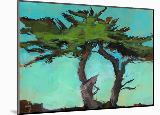 Cypresses-Paul Bailey-Mounted Art Print