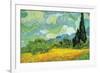 Cypresses-Vincent van Gogh-Framed Art Print