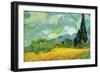 Cypresses-Vincent van Gogh-Framed Art Print