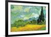 Cypresses-Vincent van Gogh-Framed Premium Giclee Print