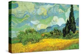 Cypresses-Vincent van Gogh-Stretched Canvas