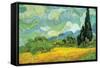 Cypresses-Vincent van Gogh-Framed Stretched Canvas