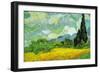 Cypresses-Vincent van Gogh-Framed Art Print