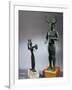 Cyprus, Bronze Statue of Horned Gods from Shrine of Enkomi-null-Framed Giclee Print