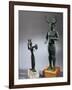 Cyprus, Bronze Statue of Horned Gods from Shrine of Enkomi-null-Framed Giclee Print