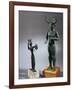 Cyprus, Bronze Statue of Horned Gods from Shrine of Enkomi-null-Framed Giclee Print