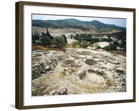 Cyprus, Larnaca District, Khirokitia, Remains of Neolithic Settlement-null-Framed Giclee Print