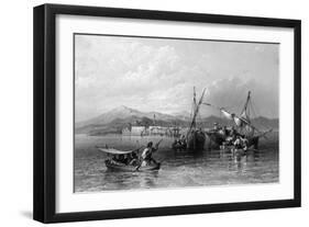 Cyprus, Larnaca-WH Bartlett-Framed Art Print