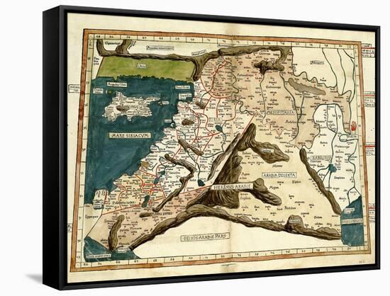 Cyprus, Syria, Babylonia and Judea-Ptolemy-Framed Stretched Canvas