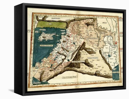 Cyprus, Syria, Babylonia and Judea-Ptolemy-Framed Stretched Canvas