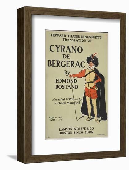 Cyrano de Bergerac-null-Framed Art Print
