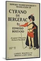 Cyrano de Bergerac-null-Mounted Art Print