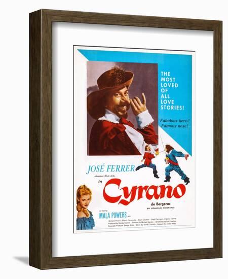 Cyrano De Bergerac-null-Framed Art Print