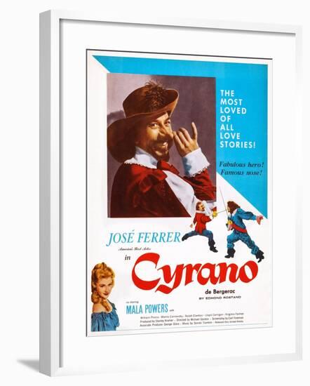 Cyrano De Bergerac-null-Framed Art Print