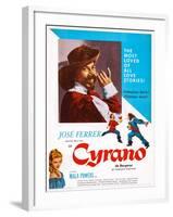 Cyrano De Bergerac-null-Framed Art Print