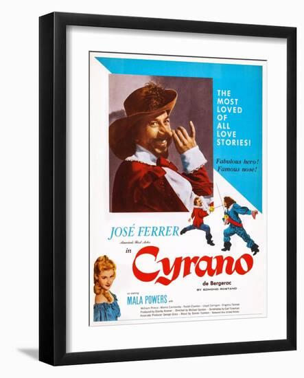 Cyrano De Bergerac-null-Framed Art Print