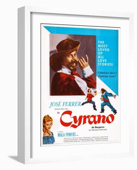 Cyrano De Bergerac-null-Framed Art Print