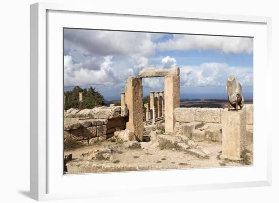 Cyrene, UNESCO World Heritage Site, Founded in 630 Bc, Libya, North Africa, Africa-Oliviero Olivieri-Framed Photographic Print