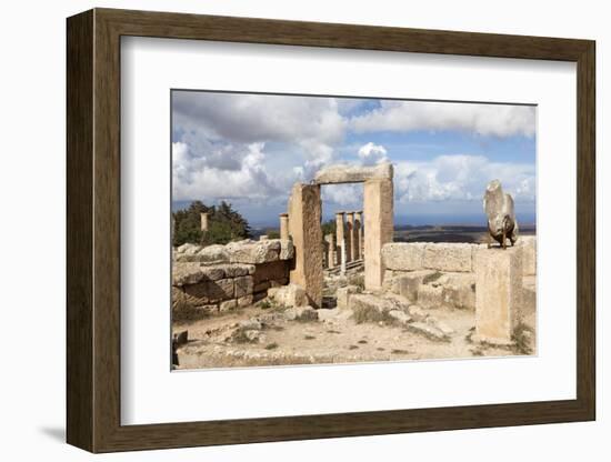 Cyrene, UNESCO World Heritage Site, Founded in 630 Bc, Libya, North Africa, Africa-Oliviero Olivieri-Framed Photographic Print