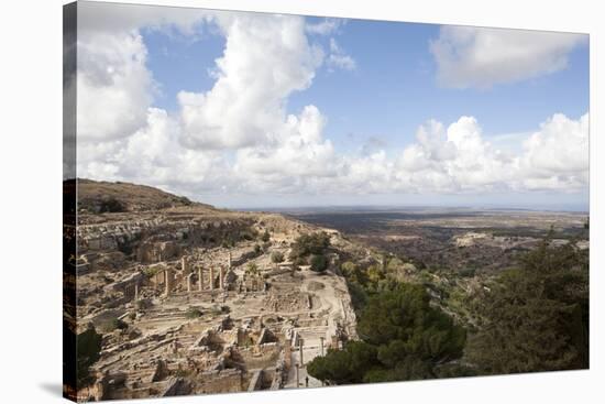 Cyrene, UNESCO World Heritage Site, Founded in 630 BC on the Top of the Valley of the Jebel Akhdar-Oliviero Olivieri-Stretched Canvas
