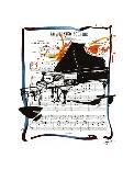 Piano-steps-Cyril Réguerre -Art Print