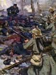 World War I- The Germans capture Fort Beauséjour-Cyrus Cuneo-Giclee Print