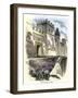 Cyrus the Great Entering Babylon, 539 Bc-null-Framed Giclee Print