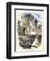 Cyrus the Great Entering Babylon, 539 Bc-null-Framed Premium Giclee Print