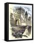 Cyrus the Great Entering Babylon, 539 Bc-null-Framed Stretched Canvas