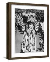 Czar Nicholas II Coronation Processional-null-Framed Photographic Print