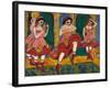 Czardas Dancers, 1908-1920-Ernst Ludwig Kirchner-Framed Giclee Print