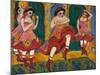 Czardas Dancers, 1908-1920-Ernst Ludwig Kirchner-Mounted Giclee Print