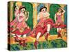 Czardas Dancers, 1908-20-Ernst Ludwig Kirchner-Stretched Canvas