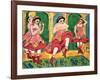 Czardas Dancers, 1908-20-Ernst Ludwig Kirchner-Framed Giclee Print