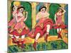 Czardas Dancers, 1908-20-Ernst Ludwig Kirchner-Mounted Giclee Print