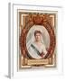 Czarina of Russia, Stamp-null-Framed Art Print