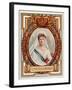 Czarina of Russia, Stamp-null-Framed Art Print