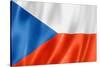 Czech Flag-daboost-Stretched Canvas