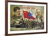 Czech Propaganda Card "May 1945"-null-Framed Giclee Print