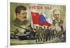 Czech Propaganda Card "May 1945"-null-Framed Giclee Print