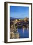 Czech Republic, Bohemia, Prague, Charles Bridge Twilight-Rob Tilley-Framed Photographic Print