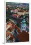Czech Republic, Cesky Krumlov. Overview of city and river.-Jaynes Gallery-Framed Photographic Print