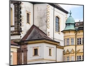 Czech Republic, Jicin. Architecture in the historic town of Jicin.-Julie Eggers-Mounted Photographic Print