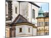 Czech Republic, Jicin. Architecture in the historic town of Jicin.-Julie Eggers-Mounted Photographic Print