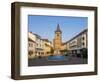 Czech Republic, Jicin. Fountain in Waldstein's square.-Julie Eggers-Framed Photographic Print